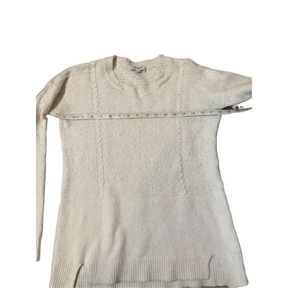 Madewell cream sweater womens XS wool blend - Picture 7 of 8